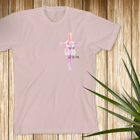 God is Good All the Time Cross T-shirt